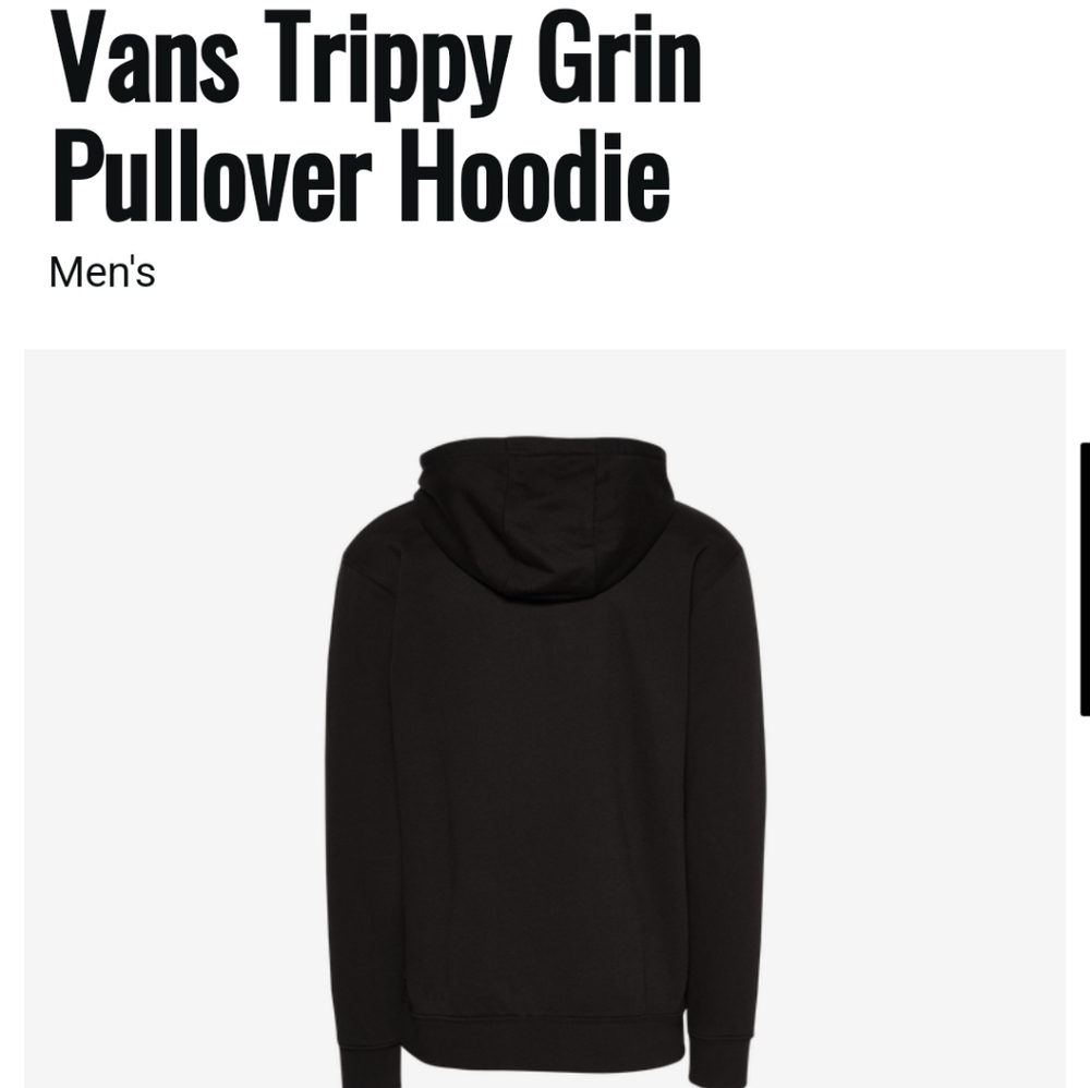 NWT Men's Vans Trippy Grin Hoodie - Picture 12 of 14